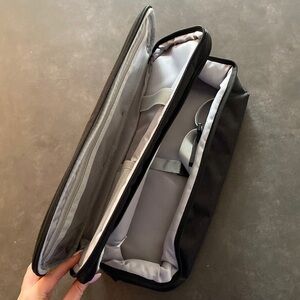 Hair tool travel organizer